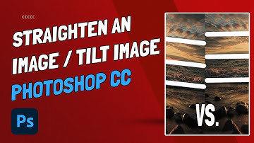How To Straighten An Image (Remove Tilt) In 90 Seconds (NO CROPPING) - Photoshop CC
