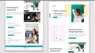 Personal Portfolio Website Using html and css step by step in Hindi 2021 Part2