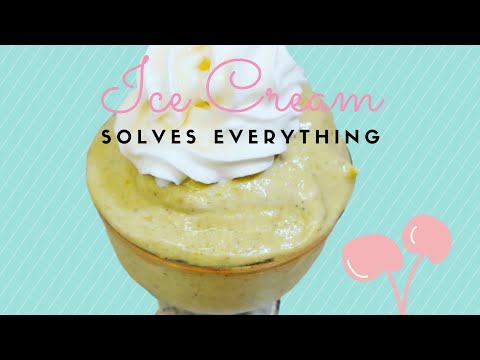 वीडियो: तले हुए अनानास के साथ एवोकैडो आइसक्रीम