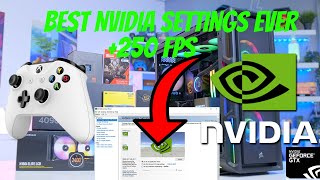 BEST NVIDIA CONTROL PANEL SETTINGS EVER
