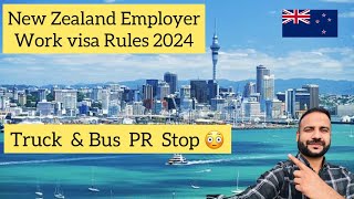 New work Visa rules for New Zealand AEWV