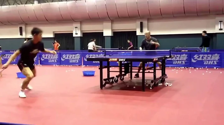 Zhang jike tranning-Top Spin Drive 1