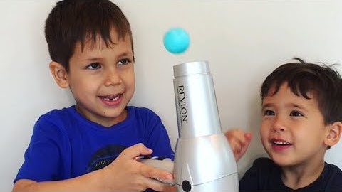 Kids Science Experiment | Floating Ping Pong Ball - Simple Science Experiment for Kids Preschool