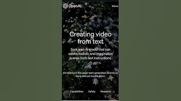 Sora | OpenAI Sora | Text to Video model. | AI video #openai #sora #texttovideo #ai