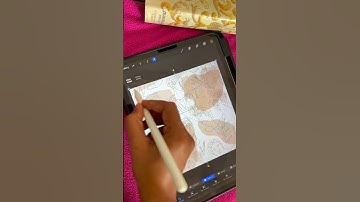 A New Seamless Pattern Design #shorts #pattern #procreate #shortvideo #viralvideo