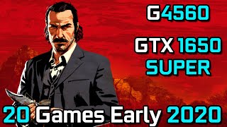 G4560 + GTX 1650 SUPER in Early 2020 - 20 Games Tested on 1080p