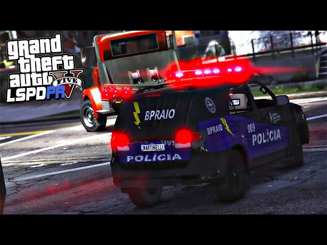 Pinote na ROCAM e Acidente FATAL! (GTA 5 PC MODS) VIDA DE POLÍCIA #4