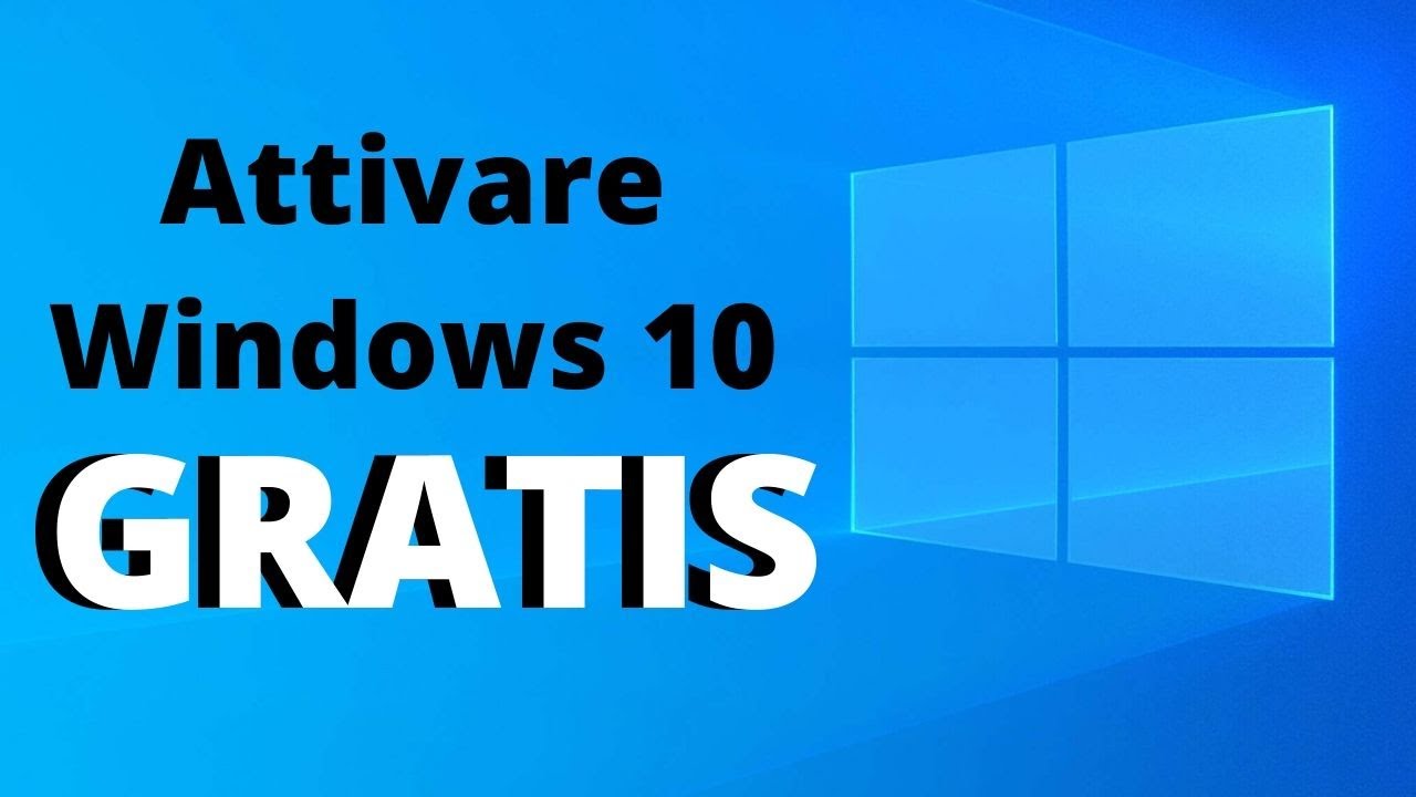 Come Attivare Windows 10 Gratuitamente 2020 Senza Programmi