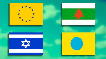 Country Flags with Inverted Colors | Fun With Flags