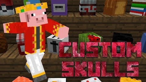 Minecraft - How To Get Custom Heads 2017 [WORKING]