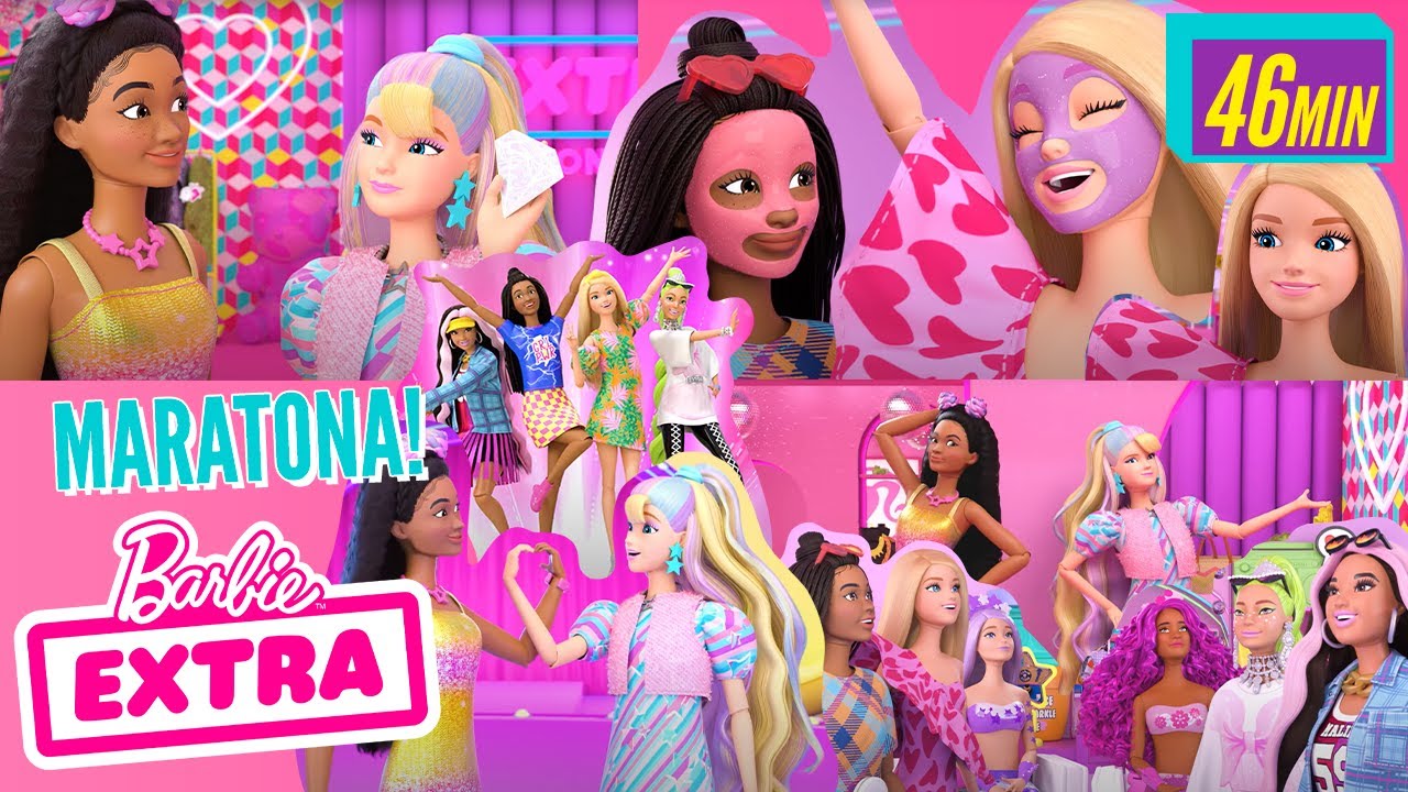 Foto de roupa da moda de verão para boneca barbie, maratona de