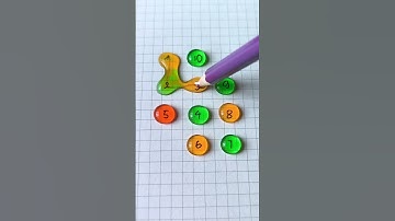 Vẽ một nét nối các giọt nước từ 1 👉10 #games #drawing #maths #quiz #shorts