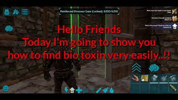 How Find Bio Tooxin in ARK Mobile | Very Easily Find Bio Toxin in ark | ARK: Survival Evolved 2020