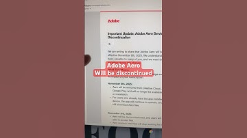 Adobe Aero Discontinued #augmentedreality #adobe #aero #discontinued #news