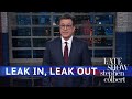 What Happens In The White House, Leaks From The White House