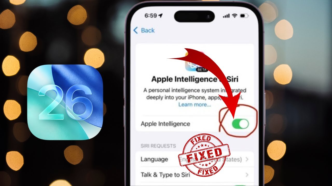 how to enable apple intelligence on iphone ios 26 | enable apple ...