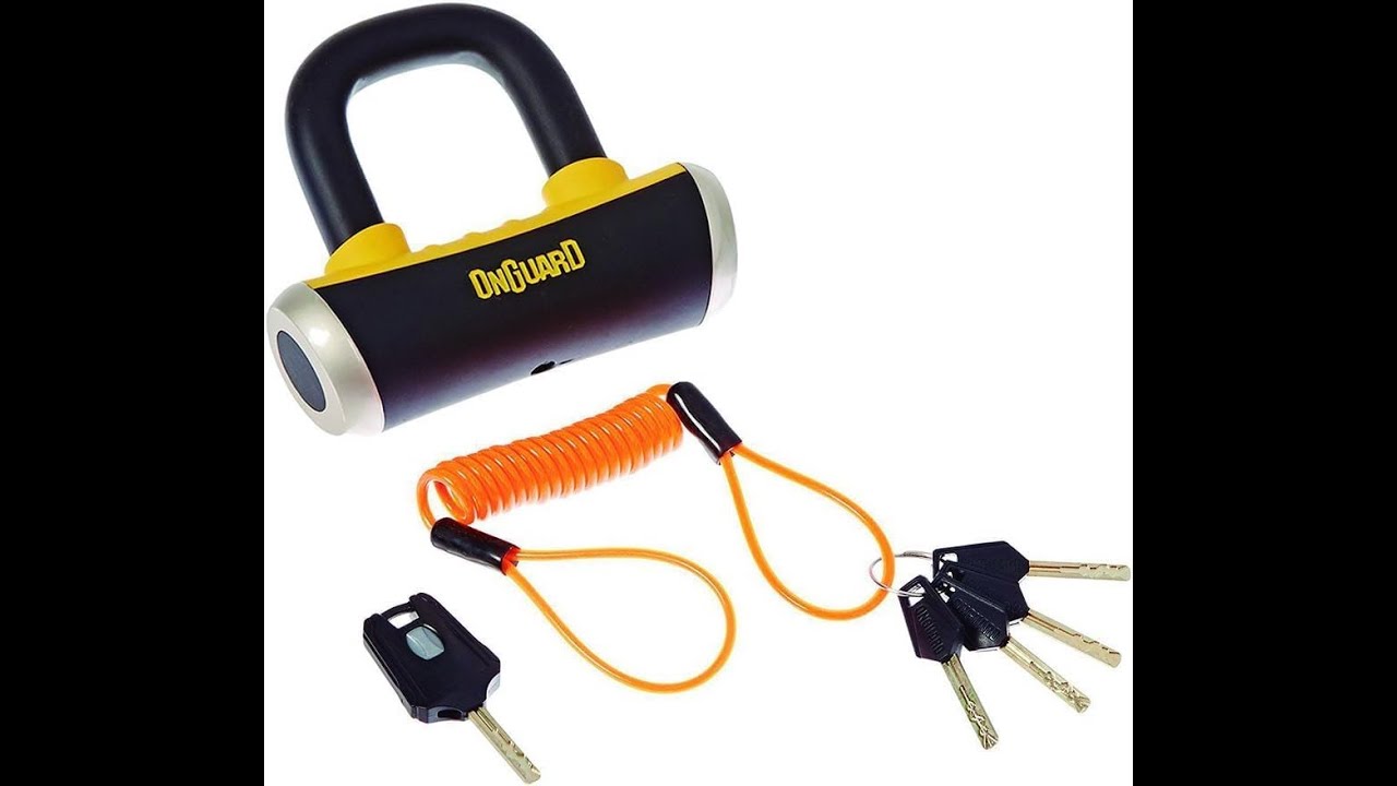 ONGUARD Boxer X4 ( EL MEJOR CANDADO PARA MOTO)