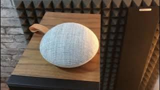 Two Vifa Reykjavic bluetooth speakers linked in Stereo