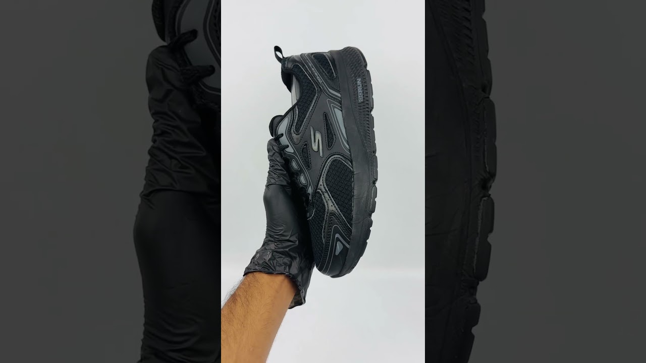 Skechers GO RUN Consistent Shoes (Size 37.5) - 128075 BBK 