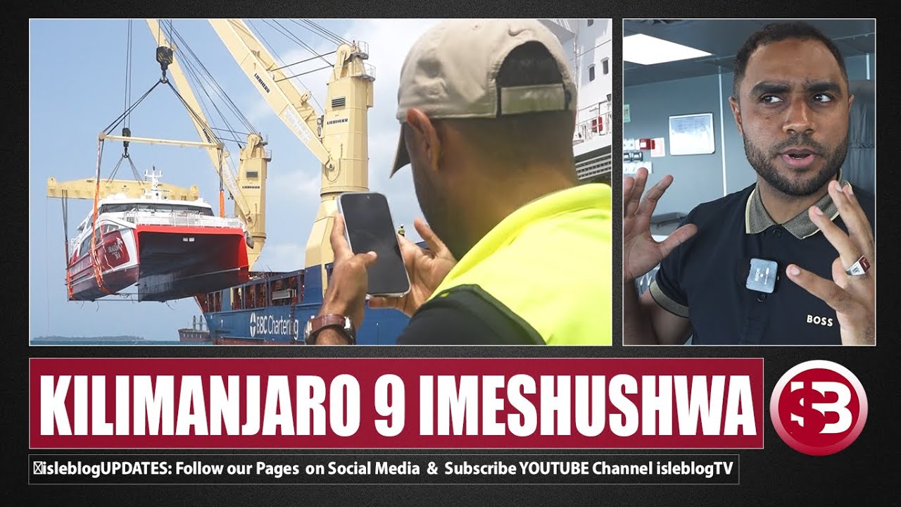 #SHUHUDIA USHUSHAJI WA BOTI YA KILIMANJARO 9 ZNZ