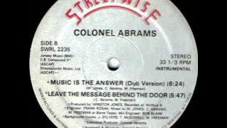 Colonel Abrams - Music Is The Answer (Dub Version, Yvonne Turner Mix)