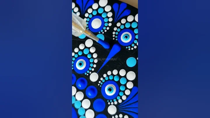 WHICH ONE DO YOU LIKE 🧿 #shorts #mandala #evileye #dotmandala