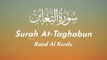 Surah At-Taghabun Raad Al Kurdy سورة التغابن رعد محمد الكردي
