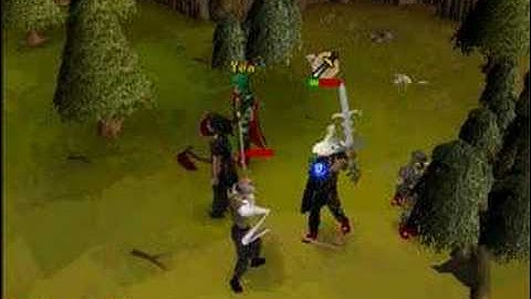 Runescape crazy random event glitch!