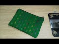How to make fabric mobile purse at home