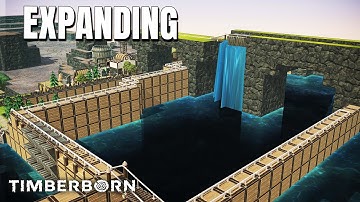 Expanding the Main Reservoir in Timberborn  | Meandering Way Episode 11