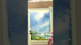 A Quick and Easy Watercolour Landscape