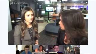 Nina Dobrev with Maria Quiban 09-27-2012