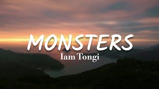 Video thumbnail of "Iam Tongi - Monsters (Lyrics) James blunt cover"