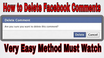 How to Delete a Comment on Facebook - facebook || how to delete comments on facebook photo