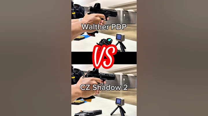 Same Ammo Different Speed - Walther PDP vs CZ Shadow 2 #waltherpdp #czshadow2 #versus