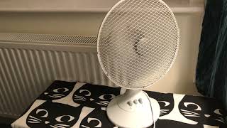 Tonight I Am Using The Tesco Df98 9 Desk Fan As My Overnight Fan