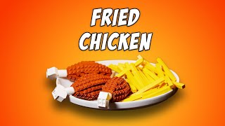 LEGO fried chicken and fries 🍗🍟