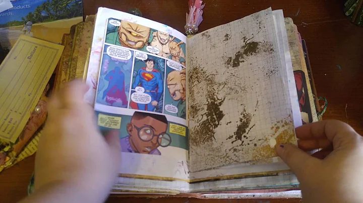 Private junk journal swap with veronica tucker!