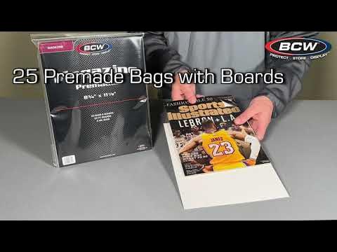 What Size of Bags and Boards Do You Need to Protect a Magazine Collection?  - BCW Supplies - BlogBCW Supplies – Blog