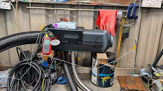 HLN 8KW Diesel Heater - running test