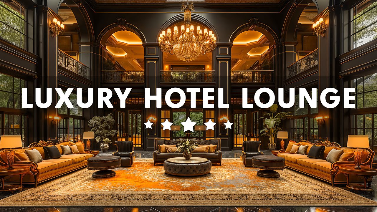 Lounge Music - Luxury Hotel - Smooth Jazz Saxophone Instrumental & Calm Background Music for Relax