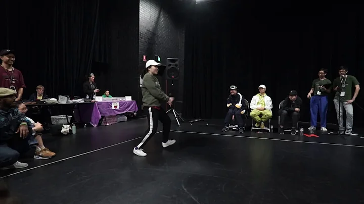 TOP 16 1v1 Open Hip Hop | Anne VS Meeks