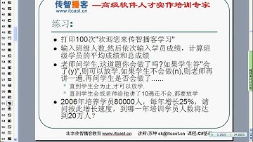 C#编程基础第一季   23do while语句