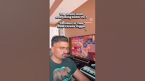 Chrono Trigger’s Corridors of Time with trap drums 🎶🔥 #Remix #ChronoTrigger #trapbeats