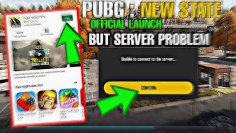 Unable to connect to the server problem II pubg new state not opening problem fix Pubg New State