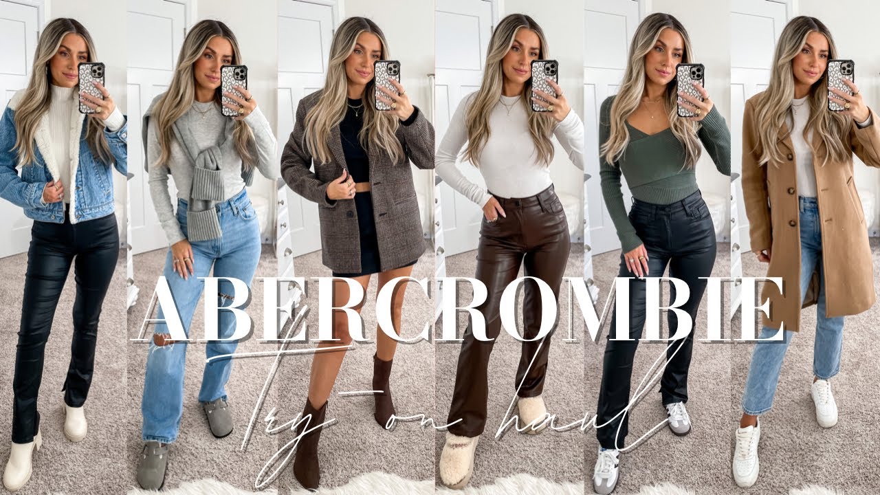 Abercrombie Try-On Haul | October 2023 - YouTube