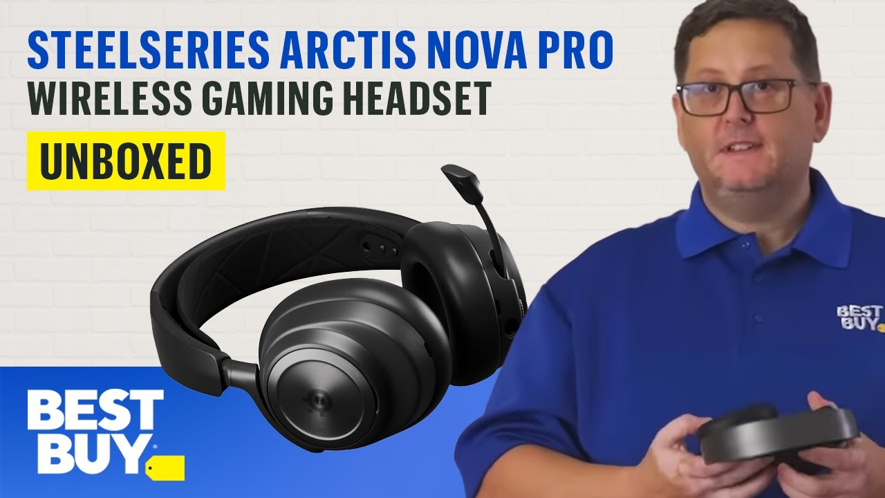 SteelSeries Arctis Nova Pro Wireless Gamingheadset PC/PS5 (sort