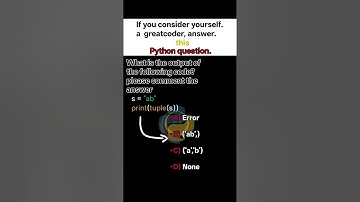 PYTHON MCQ CODING WITH PYTHON #python #codinglife #coding #reels #viral #instagram #creator