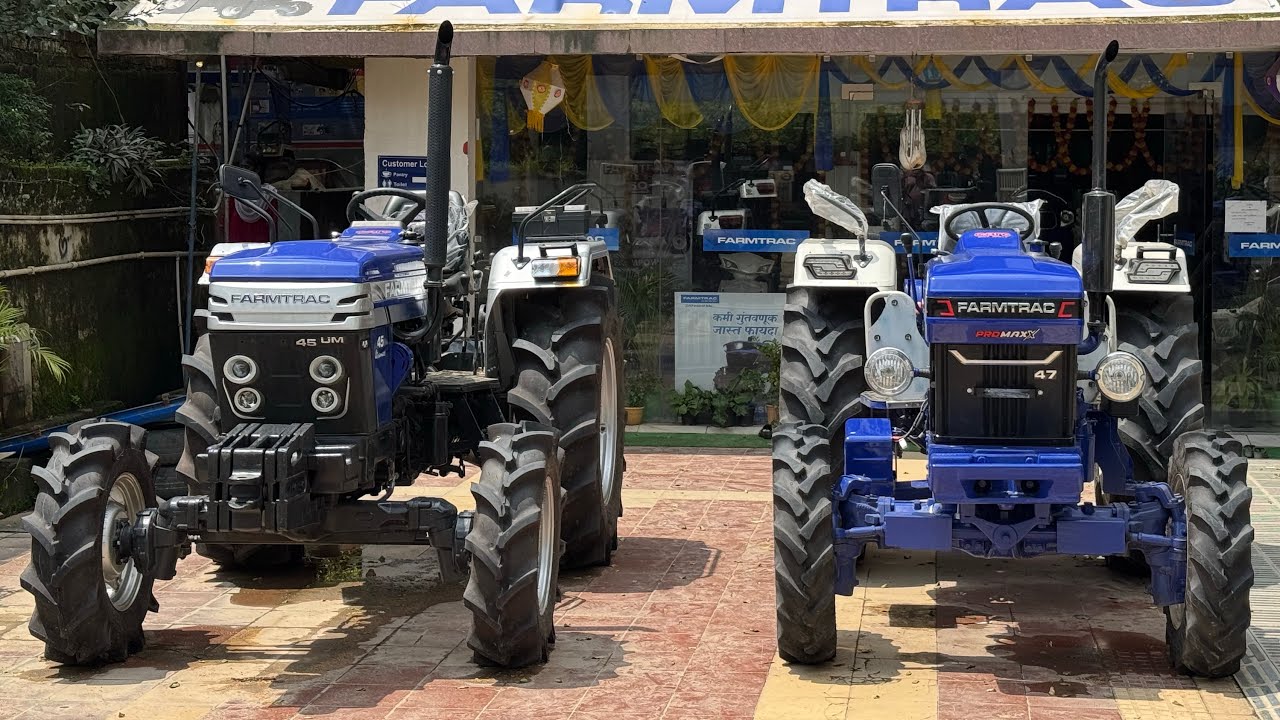 Farmtrac 47 ProMaxx 4WD से जमीन आसमान फ़र्क़ है Ultramaxx 47 4WD / आत्मा एक शरीर अलग