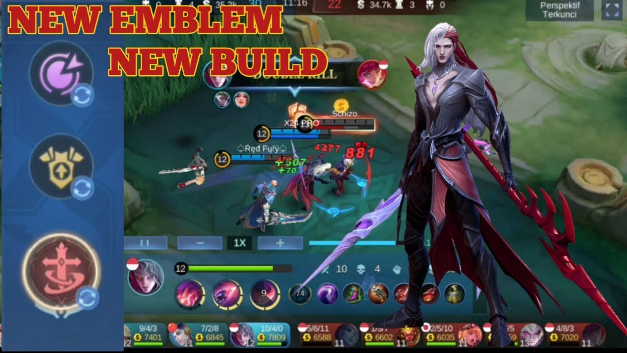 NEW EMBLEM NEW BUILD ARLOTT || ARLOTT MLBB || BEST BUILD TOP 1 GLOBAL ...